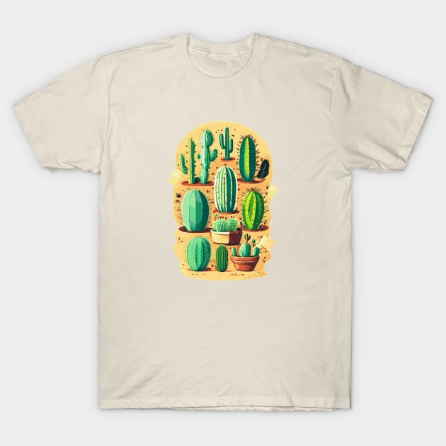 Small Little Cactus T-Shirt by Sixbrotherhood